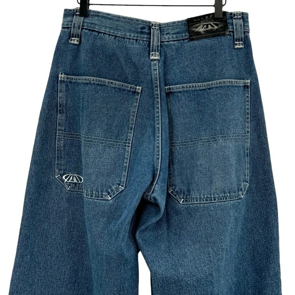 Rare Vintage 90s Macgear Jeans Skater Rave Hip Hop Wide Leg Baggy | 32” x 30” - Picture 10 of 13